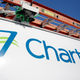 This April 1, 2015, file photo, shows a Charter Communications van in St. Louis.